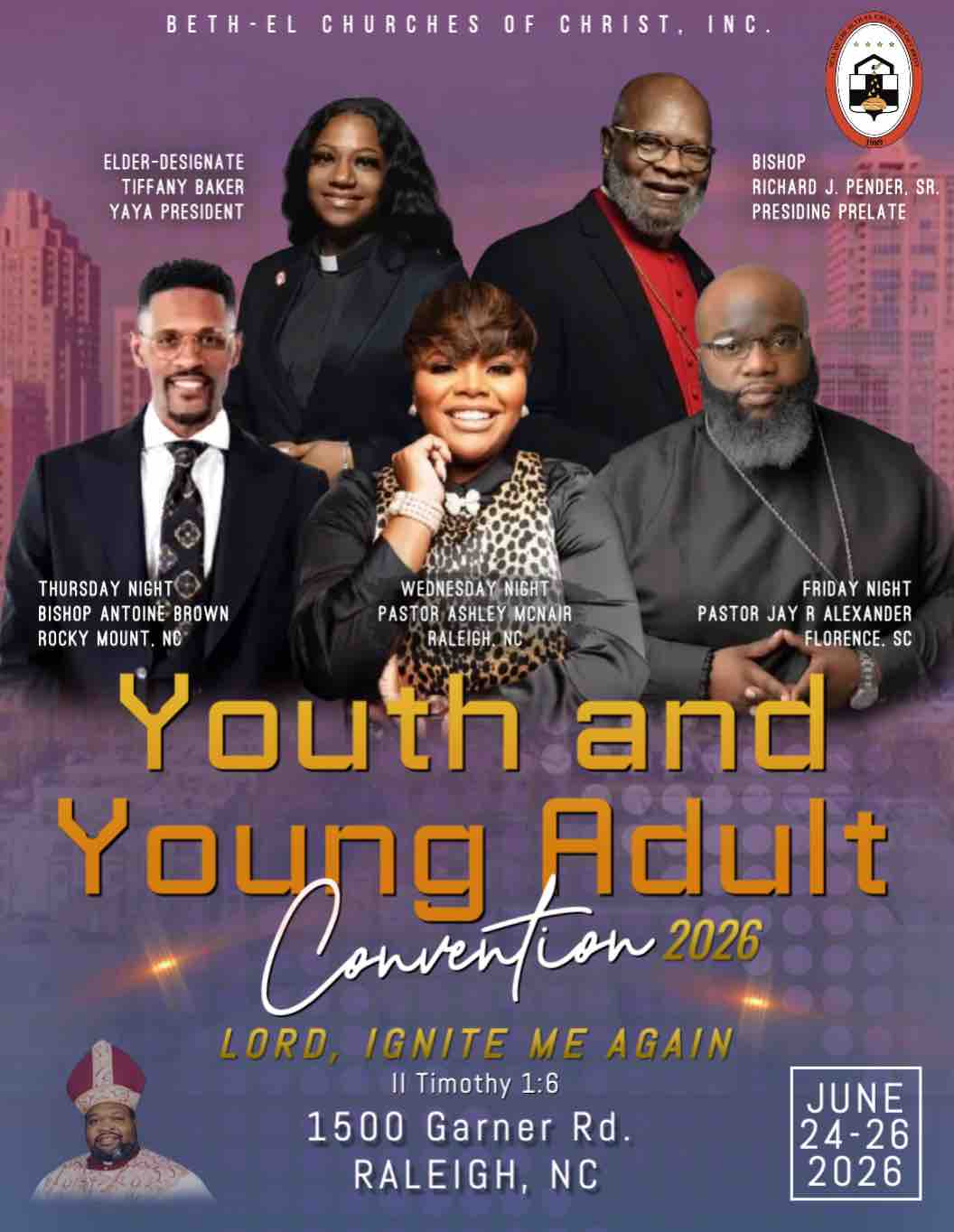 National Youth and Young Adult Convention 2026 artwork